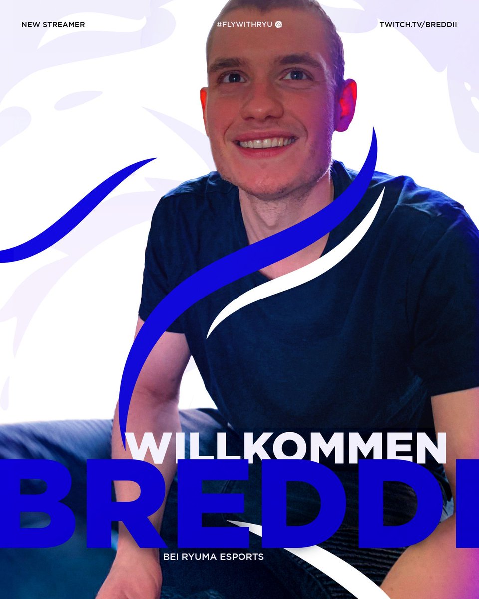 Herzlich Willkommen <a href="/BredehoftJanek/">Breddi</a>!🔥
Er ist nicht nur Mitglied bei unseren Rentnern, sondern wird uns von nun an auch tatkräftig als #Streamer unterstützen.

Wir freuen uns, dass du dabei bist!

#flywithRYU🔥🐉#ryumaesports