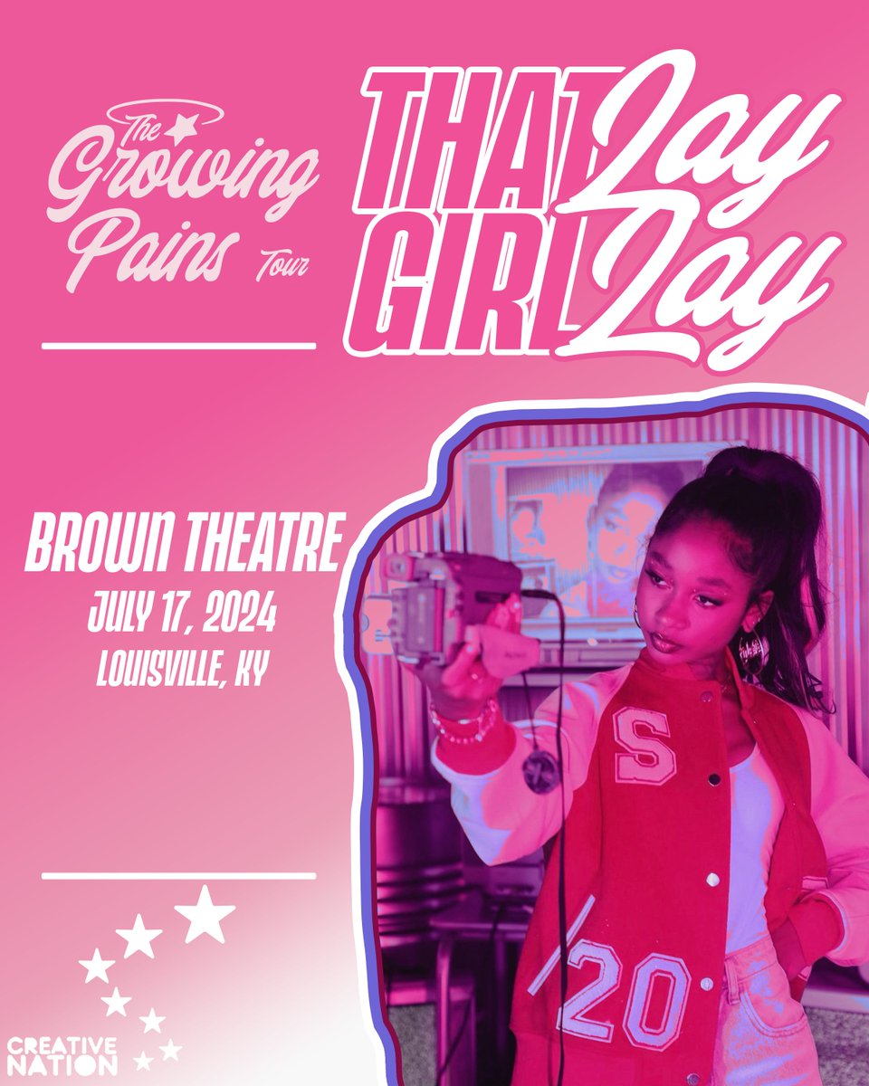 🎟️ ON SALE NOW 🎟 Talented Nickelodeon star and rising music sensation, That Girl Lay Lay, brings her Growing Pains tour to @thebrowntheatre Wednesday, July 17! Get tickets: bit.ly/LayLayLOU.