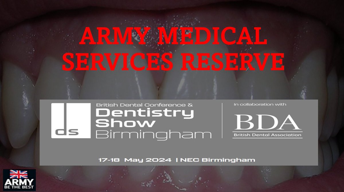 The second event where you can meet the team will be at the British Dental Conference & Dentistry Show from 17-18 May. NEC, Birmingham - Stand D97. 📍

Go along & speak to one of their specialist recruiters. If you can’t attend, no problem! 👉ow.ly/6JHc50RAafk