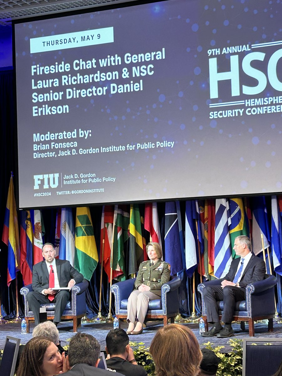 Whether in person or online, don’t miss out on the insights! 🔗 go.fiu.edu/94801170704 #HSC2024 #LACGoesGlobal @Southcom @danperikson @BrianPFonseca