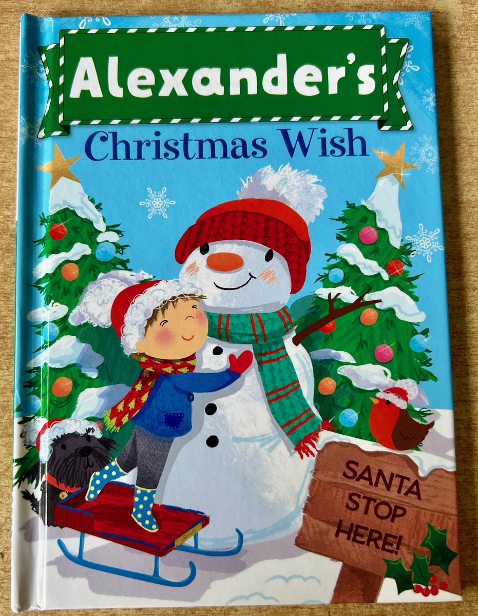 Do you have a young Alexander, Alice, Amelia or Alfie in the family? We have some childrens 'personalised' books in our eBay listings at present. Lots of other names to add. All sales helping collies in need. ebay.co.uk/usr/bordercoll… #childrensbooks #fundraising