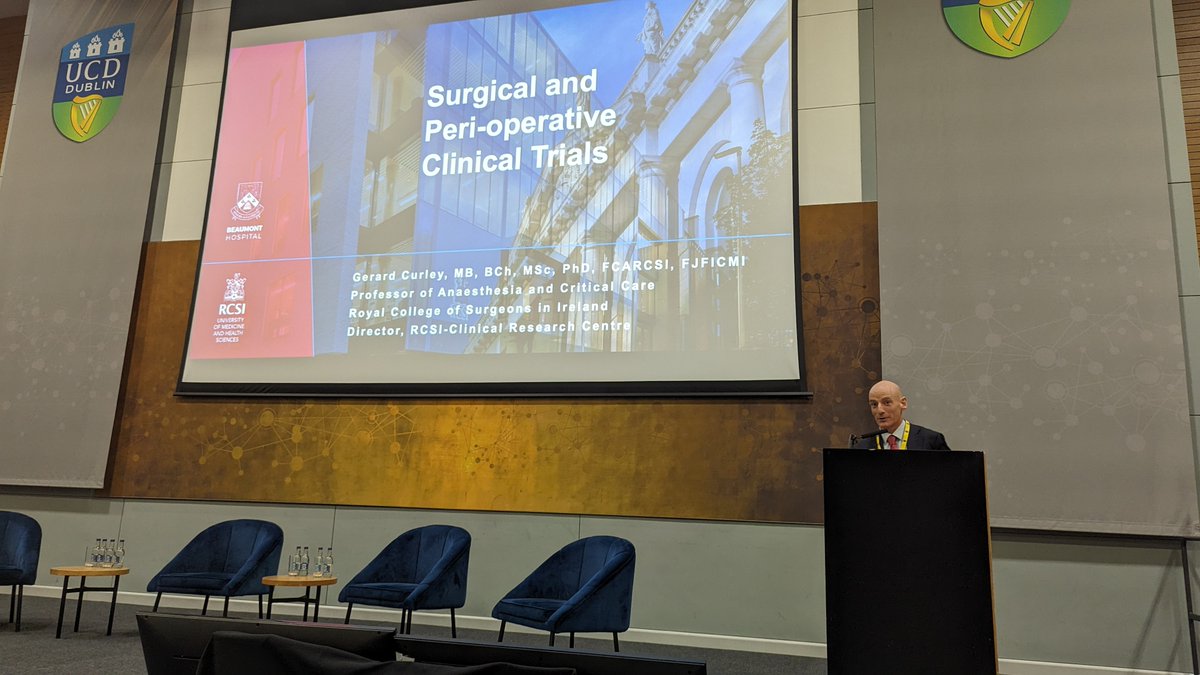 Prof. Ger Curley, Professor of Anaesthetics and Critical Care, RCSI shares details of the new Perioperative Clinical Trials Network. 
A network to watch!
#ICTD2024
