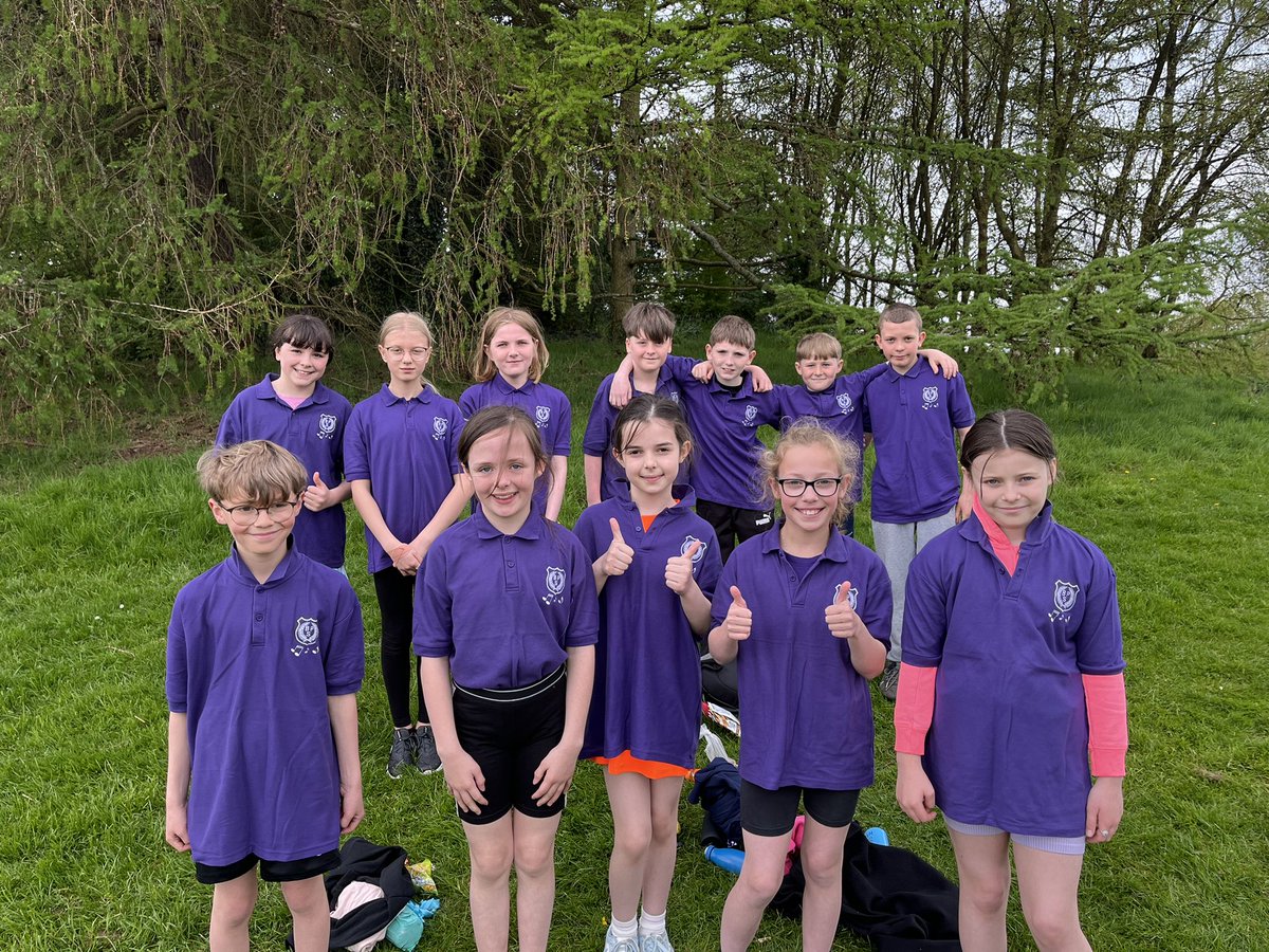 A group of P6 pupils participated in the local cross country competition this morning against other local schools. They had to run a lap around Balbardie Park and they were absolutely brilliant. Well done everyone! @ActiveWL