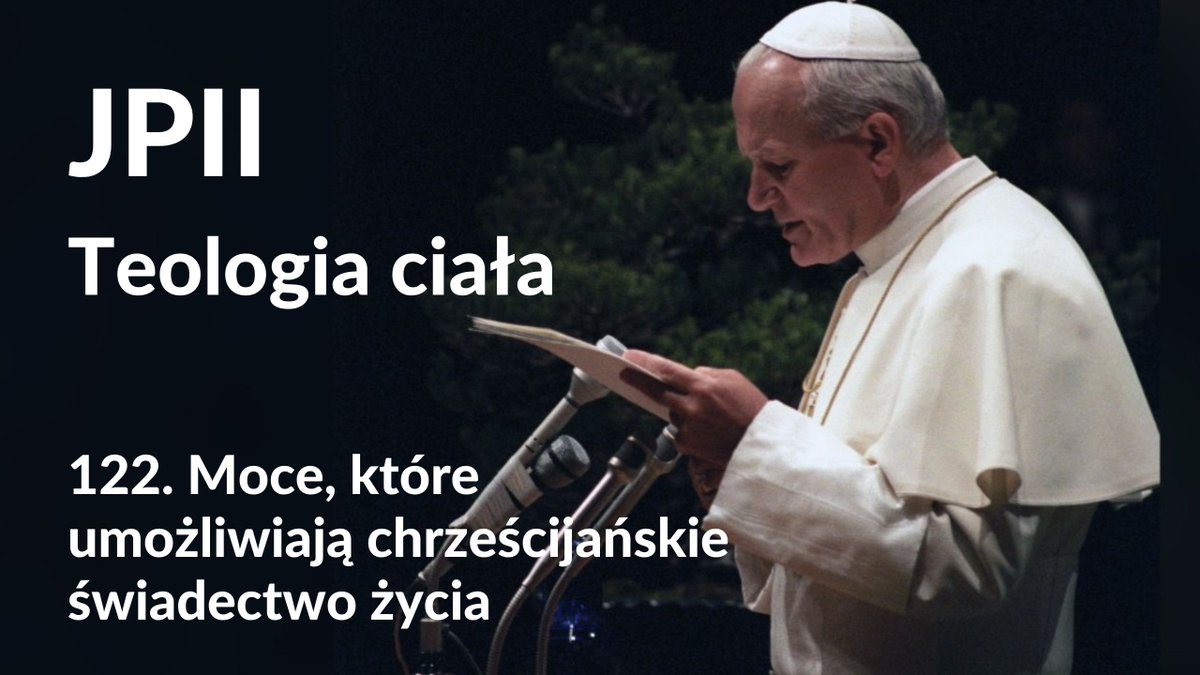 122. katecheza o teologii ciała. Najpierw streszczenie Jana Pawła II w języku polskim (Papież powrócił do streszczeń, zawieszonych na czas stanu wojennego), a następnie cała katecheza z tłumaczeniem na język polski. vaticannews.va/pl/watykan/new…