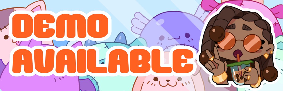 Starxiss's tweet image. The public demo is now available ! ✨
There is also Mia, a new character available ! 😊

✨We are participating in two festivals :
Infinite replayability and Games Made In France! 

store.steampowered.com/app/2673310/Ga…

#Steam #indiegame #steamdemo #bulletheaven #gamedev