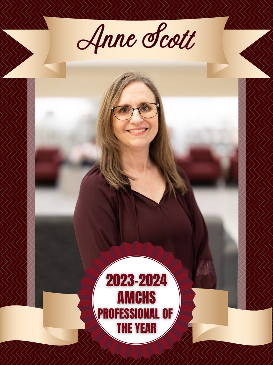 Congratulations to Anne Scott, our ‘23-‘24 Professional Employee of the Year. We are excited to celebrate you at tonight’s CSISD Employee Awards Ceremony. 🐅🌟 #SuccessCSISD #TigerPride #ConsolConnection