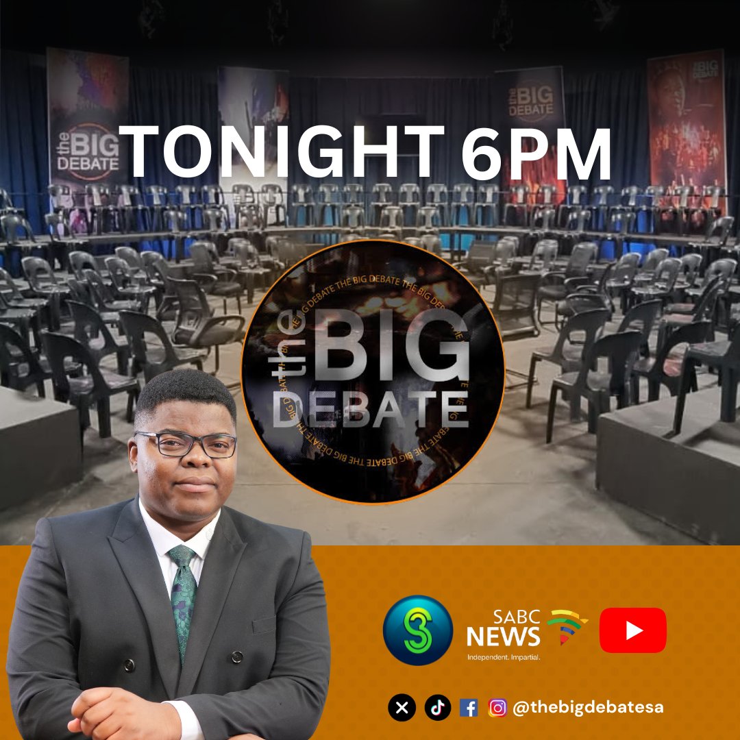 🚨The Big Debate returns TONIGHT 6pm!🚨 📍 @SABC3 , @SABC News and LIVE on YouTube Our first episode asks if #Tintswalo's story is the norm or an exception. We explore what it will take to ensure socio-economic rights for everyone in South Africa. #TheBigDebateReturnsToS3