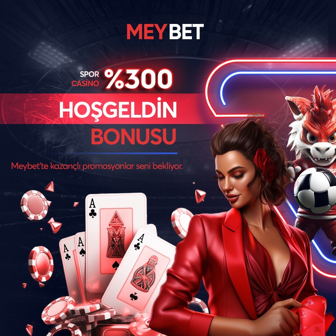 💎Meybetle Kazançlı Bir Başlangıç Yap! 🔝Meybet İlk 3 Yatırımınızı %100 Destekliyor! ⚠️Bu promosyondan yararlanabilmek için yatırımda bulunmanız gereken minimum tutar 100 TL dir. ❤️MeyBet;Kazançlı Promosyonların Tek Adresi! 🔗 t2m.io/meybet