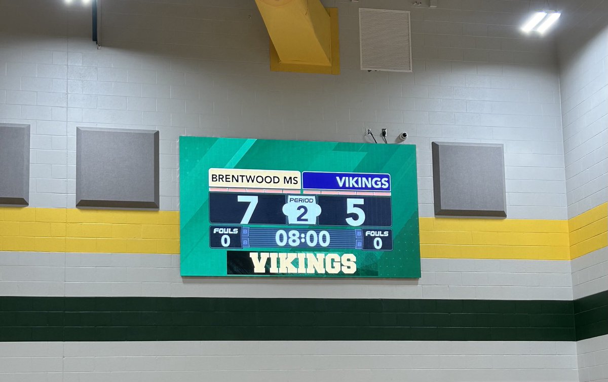 Thank you BMS PTO for our new ScoreVision boards! We can’t wait to use it for Awards Day and 8th grade Promotion Day!
