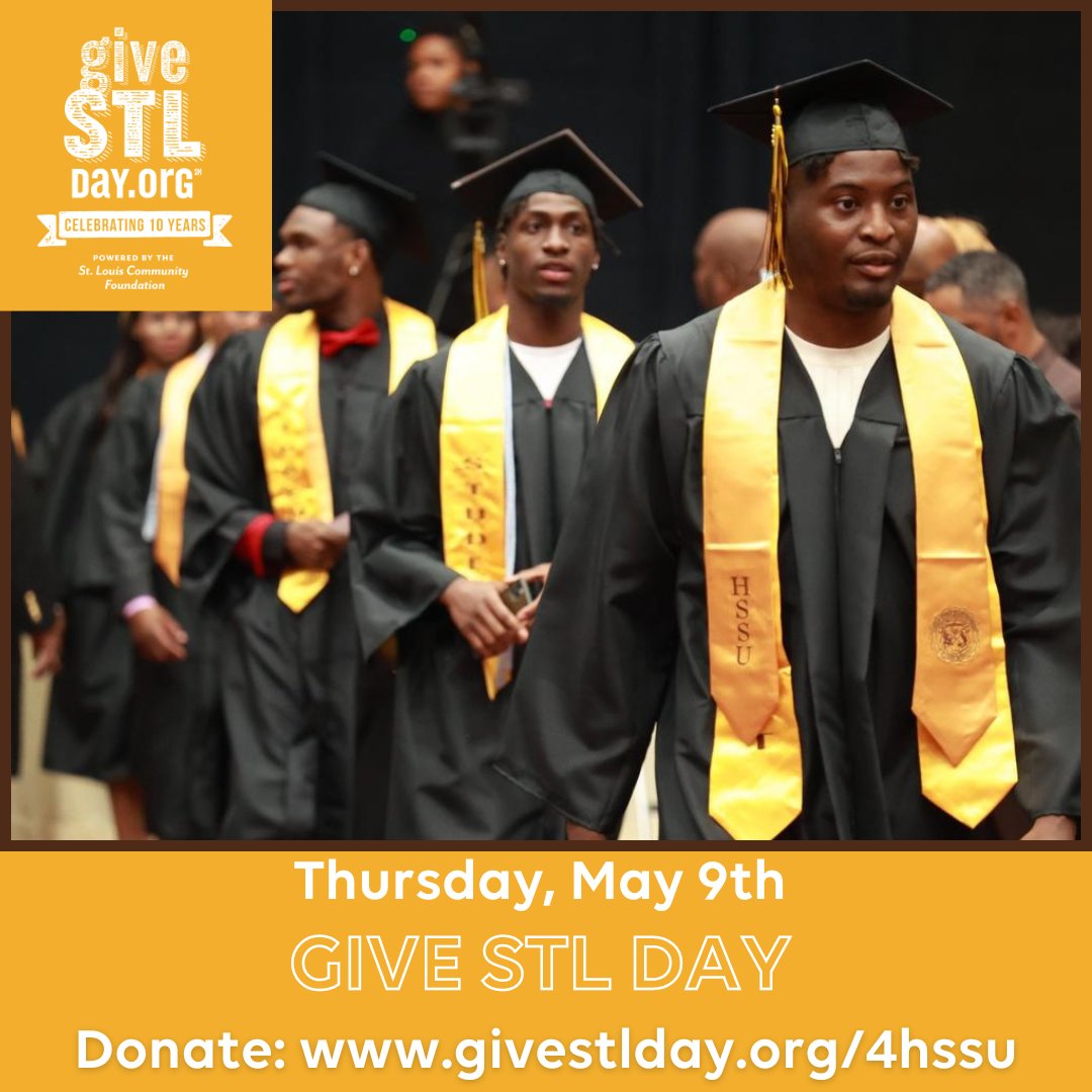 When you invest in HSSU, you invest in the Lou! Your donation has a direct impact on our scholars’ HBCU experience. Most importantly, your donation develops home-grown talent within the region. Visit givestlday.org/event/4hssu to help a Hornet today. 🐝