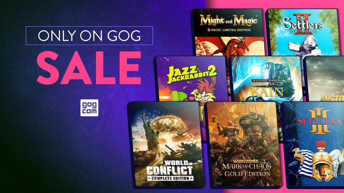 Saved from being lost and forgotten, we want to give these unique classic games the spotlight that they deserve ✨ Check out the collection we've prepared for you with deals up to -88%: bit.ly/3UPpHWK