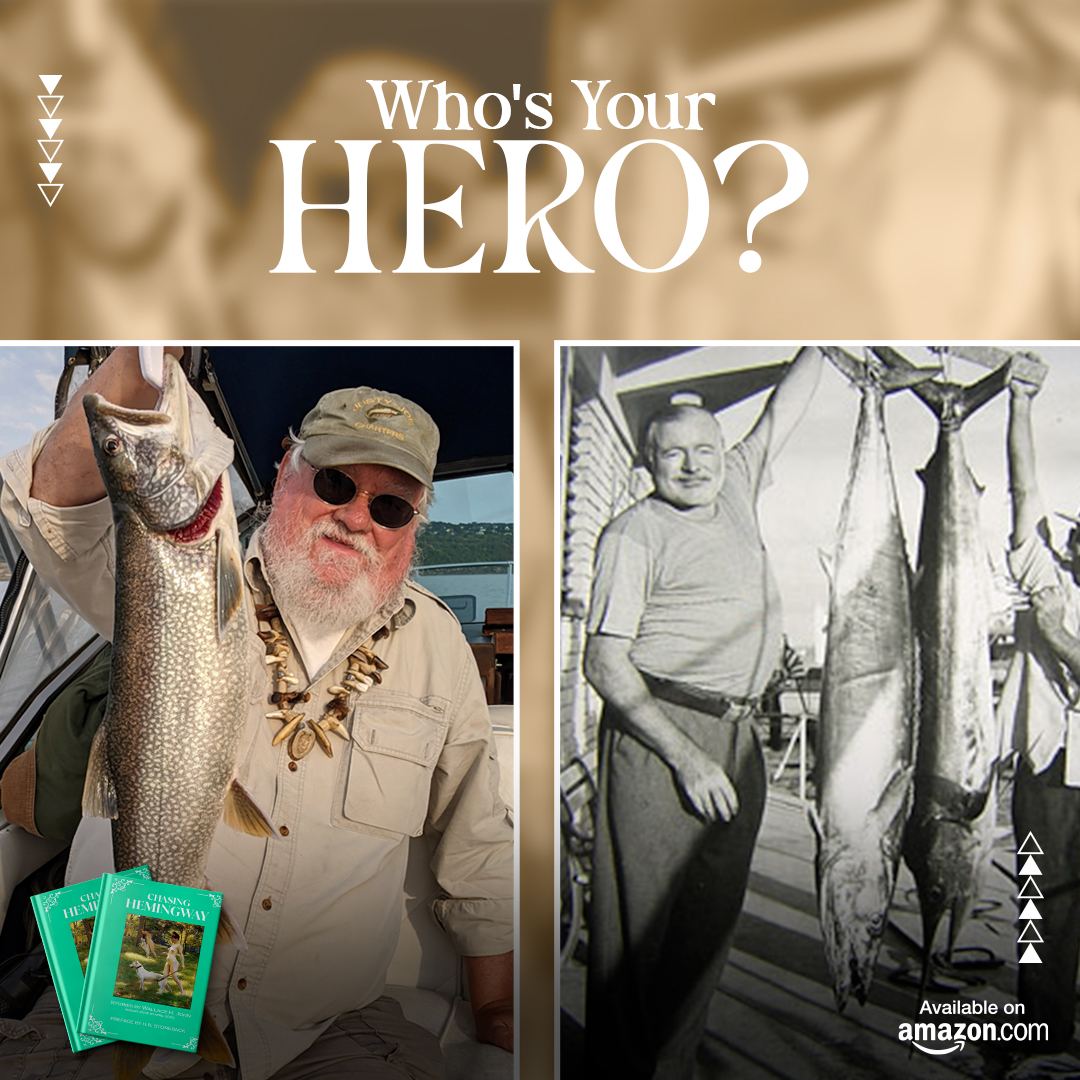 WallaceHJohn's tweet photo. Everyone has someone they admire, right? In #ChasingHemingway, I discover how a famous writer named #ernesthemingway inspired me to follow my dreams. Who inspires you?

#TellMeInComments https://t.co/SoA427Dvo3

#WallaceHJohn #Heroes #Inspiration #Dreams #FollowYourHeart #author https://t.co/eiGSGSa2mg
