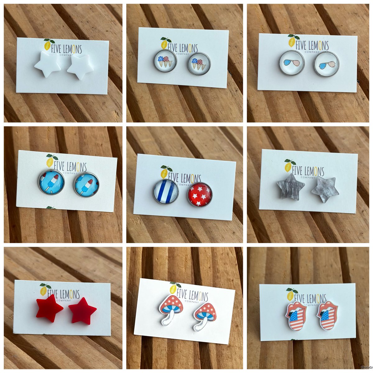 5LemonsCompany's tweet photo. TODAY’S THE DAY!!!!!

My Etsy drop is now live! There are 280 pairs of earrings in the shop now🙌🏻

Use shop code Instafriends for 25% off your total order. And as always orders over $35 receive free shipping. 

https://t.co/bziz6vvXnm https://t.co/3PZaol6mKM