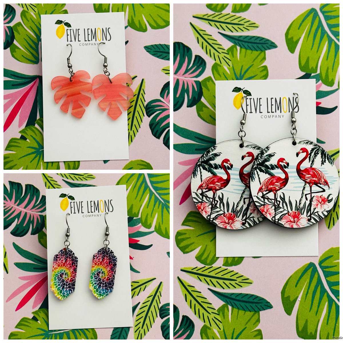 5LemonsCompany's tweet photo. TODAY’S THE DAY!!!!!

My Etsy drop is now live! There are 280 pairs of earrings in the shop now🙌🏻

Use shop code Instafriends for 25% off your total order. And as always orders over $35 receive free shipping. 

https://t.co/bziz6vvXnm https://t.co/3PZaol6mKM