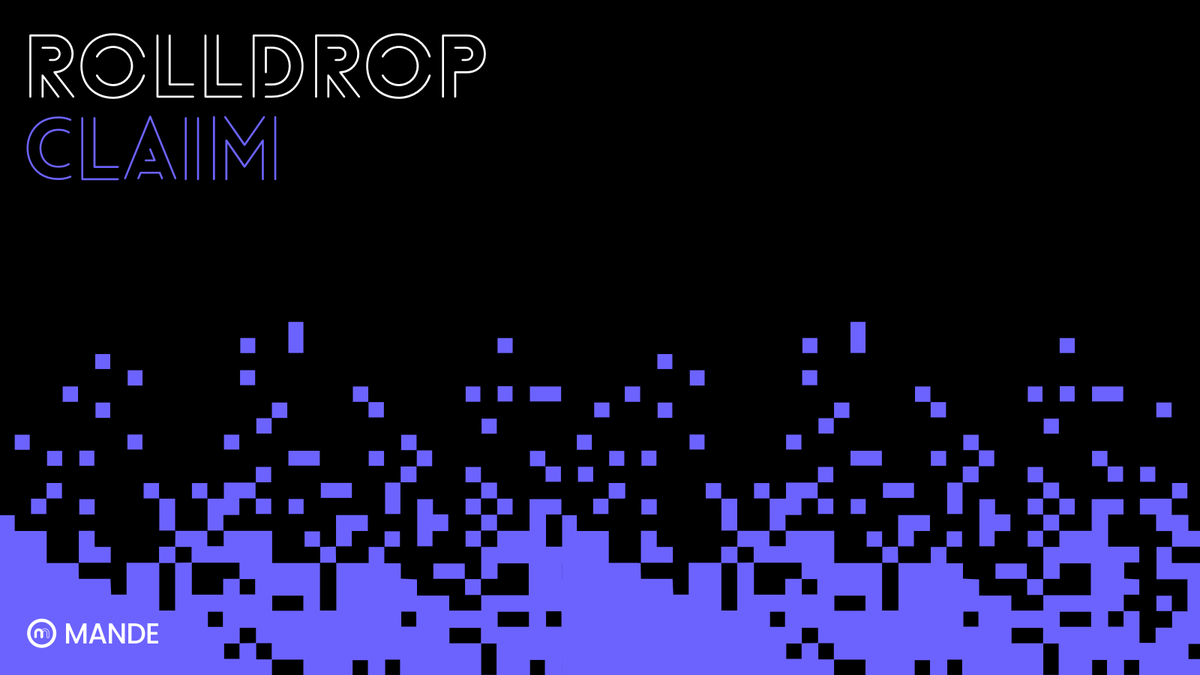 $MAND Airdrop 🪂 Claim for $DYM Stakers 🥩is live

How To Claim

🌐rolldrop.mande.network
🔸Paste your Ethereum <a href="/dymension/">Dymension</a> address starting with 0x (YOU DO NOT EVEN HAVE TO CONNECT YOUR WALLET)
🔸Hit "Claim"
🔸Done
🔸Claim window closes in 31 days

Criteria

📸Snapshot: April