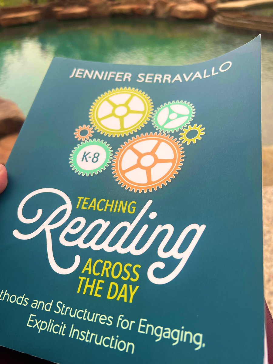 Day 2 of pouring myself into this beautiful book with a cup of coffee in hand ☕️📖☀️ One thing that makes me so proud to know and work with @JSerravallo is how she listens to teachers, reads the research, this gifts us with resources to make it all come together 📚@CorwinPress