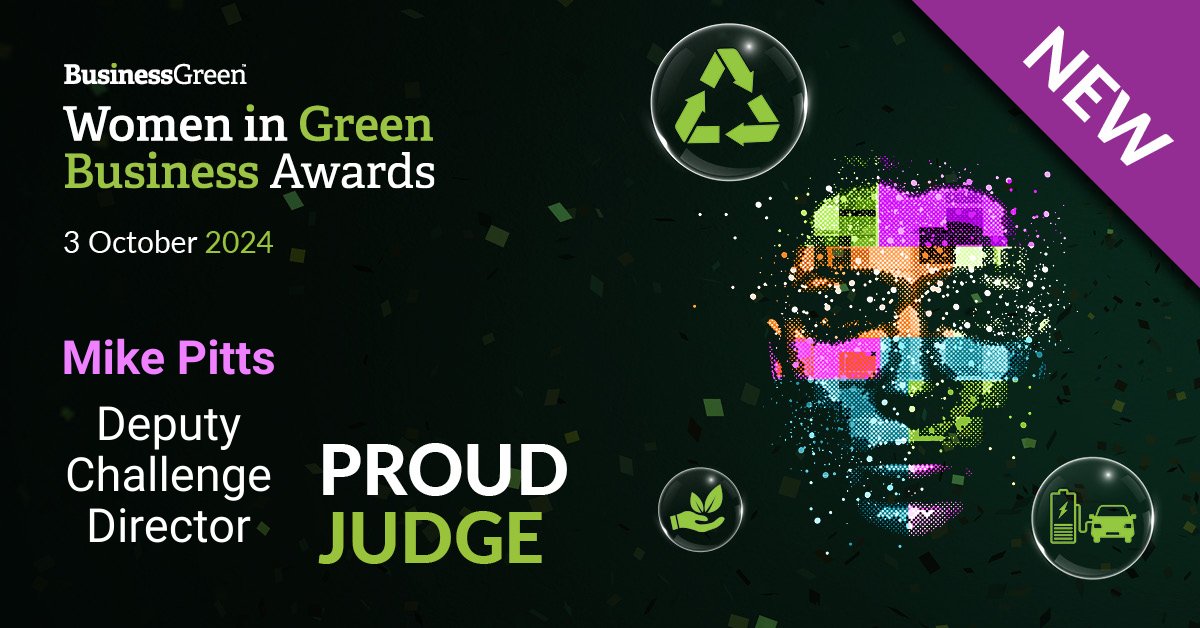 I'm ridiculously proud to be a judge for @BusinessGreen's Women in Green Business Awards. Check out the website for for more information and discover how you can take part: lnkd.in/e9XQrRGa