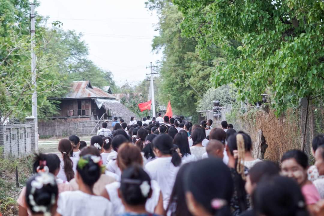 In Myinmu Township, Sagaing Region, the Monywa People Strike Committee and Ayadaw Township People Strike Committee organized a protest against the military dictatorship,advocating for a ban on jet fuel exports to Myanmar's fascist dictators.
#2024May9Coup
#WhatsHappeningInMyanmar