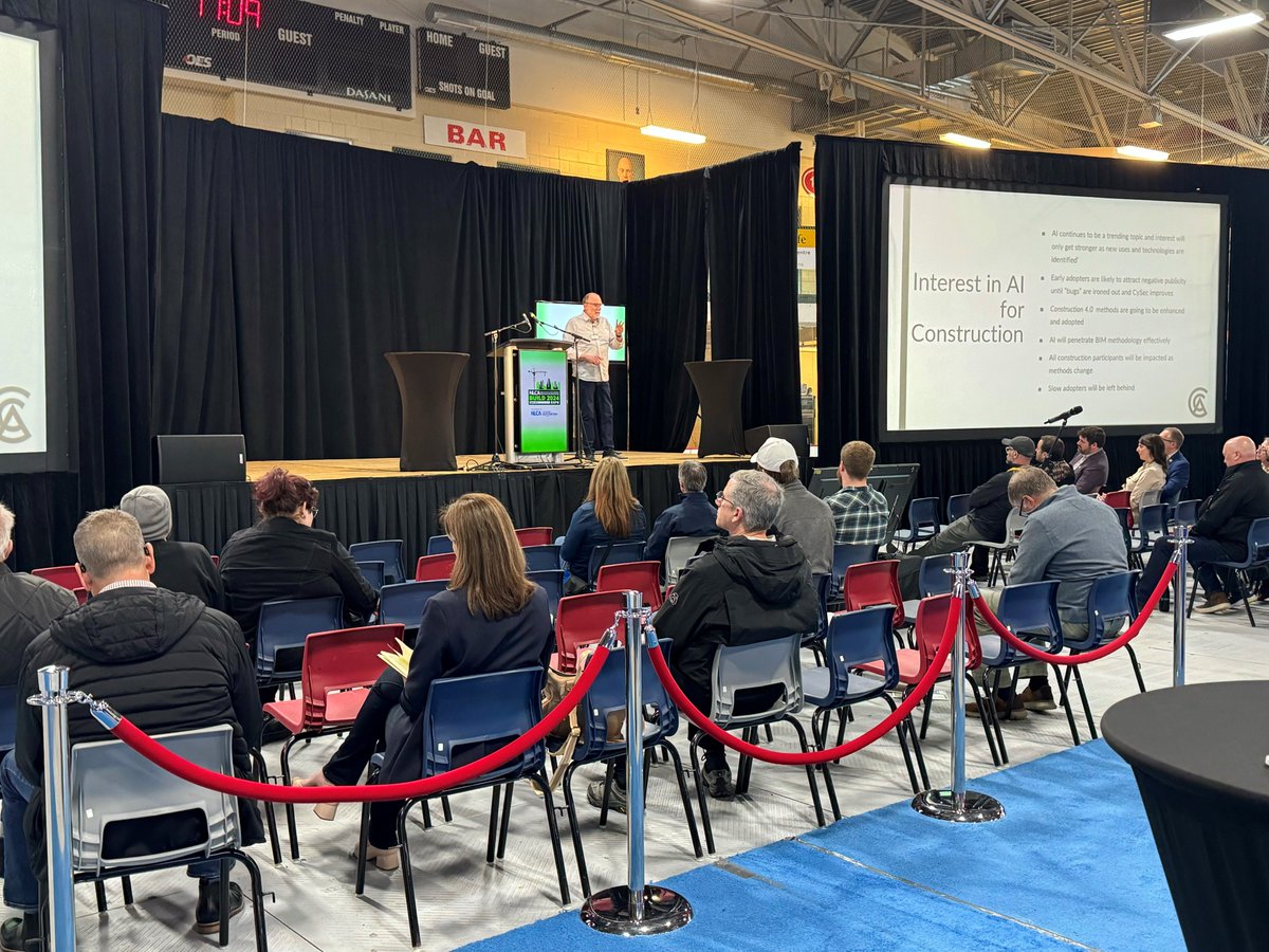 Thanks to Craig Hurst from The Net Effect Contractor Advisors Inc. for leading a pertinent discussion on AI in construction, and the crawl, walk, run approach! #Build2024Expo