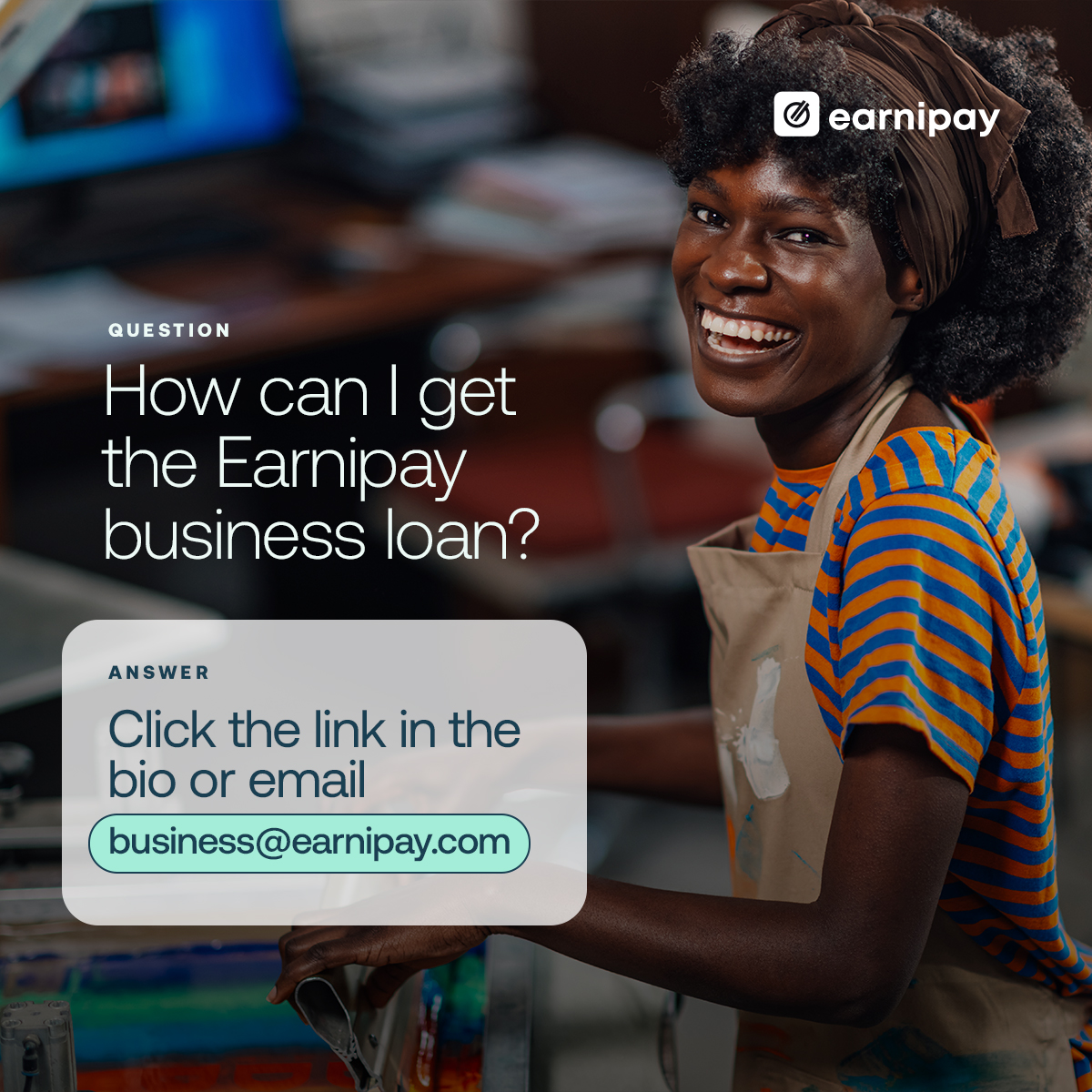 Don't let a tough economy clip your business wings! Earnipay offers accessible business loans with competitive interest rates and flexible repayment plans. Fuel your growth with the financial support you need. Click the link in bio or email us to get started! #SMEs #Earnipay…
