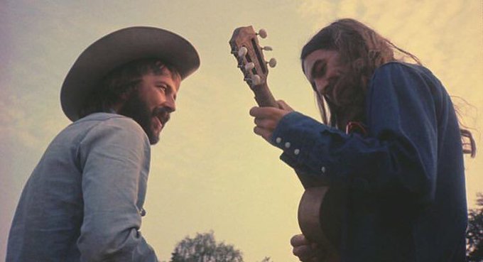 'I remember it as if it was yesterday' - Eric Clapton on George Harrison composing 'Here Comes the Sun' in his garden in 1969.