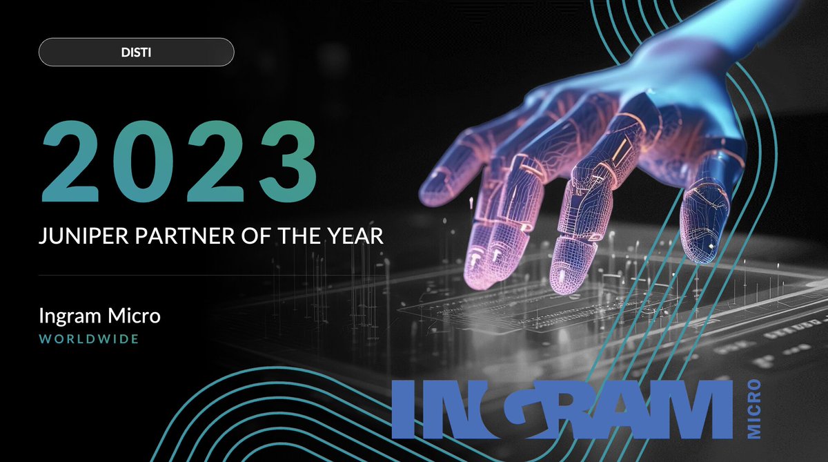 Congratulations to our team for winning @JuniperNetworks Americas Distribution Partner of the Year and Worldwide Distribution Partner of the Year! #ingrammicro #ingrammicrousa