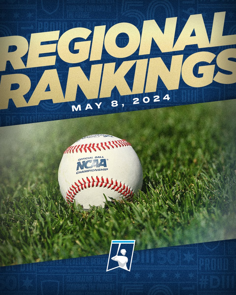Regional Rankings ⚾️ #D3baseball 

🔗 on.ncaa.com/D3BSBrank 

#WhyD3