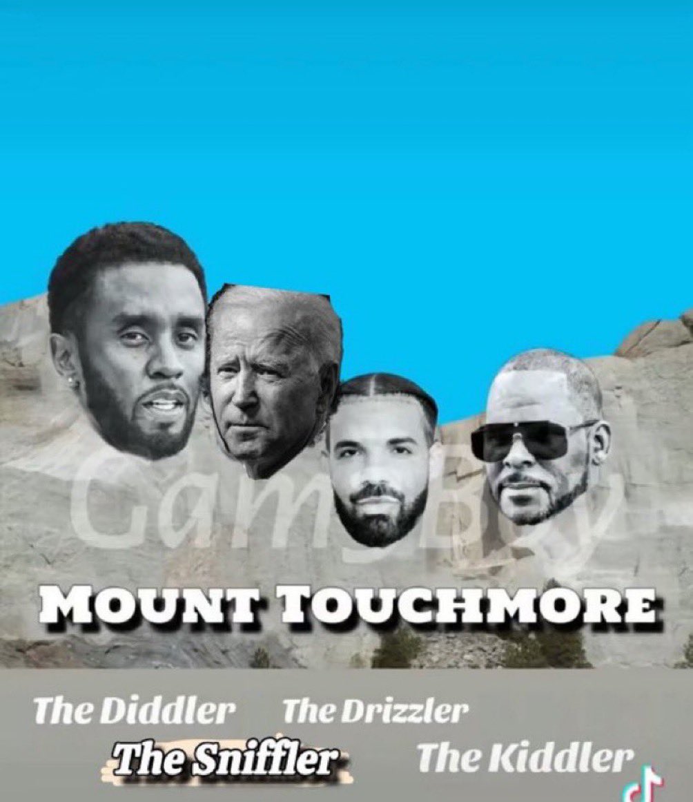 Iamdf_'s tweet image. The Big Four on Mount Touchmore