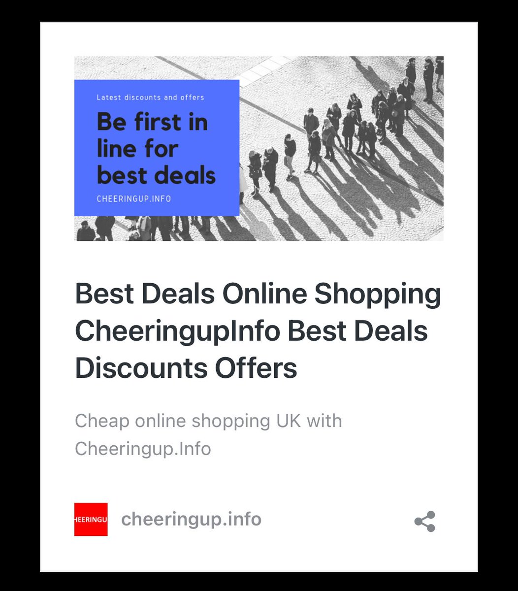 guidetoprice's tweet image. Best Deals Online Shopping CheeringupInfo Best Deals Discounts Offers Cheeringup.info #GuideToPrice #BestPrice #GuidePrice #PriceComparisonUK