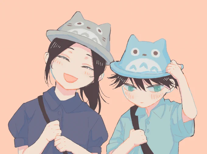 RP これ何度見てもかわいい～五伏津に被ってもらったやつ👒(再掲です) 
