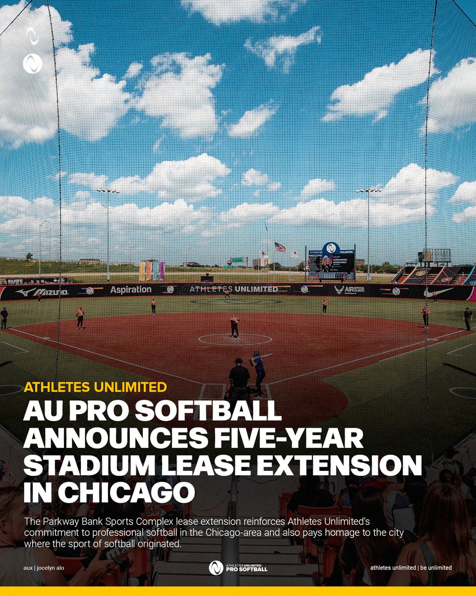 Softball + Chicago, a perfect match 😍 We're happy to announce we're staying put in the Windy City 🏡