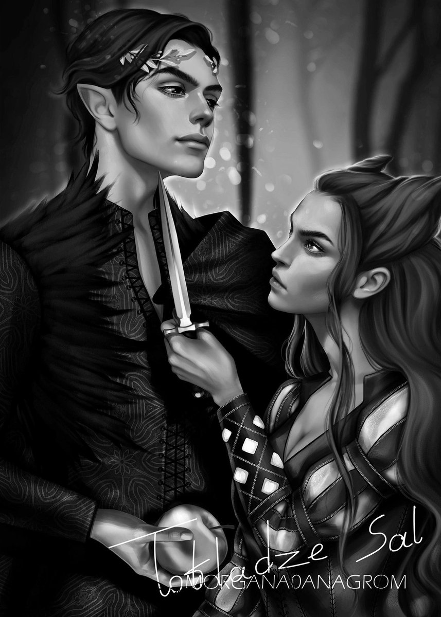 Thanks to whoever created this art. Now we have the main couple from the  Cruel Prince book. They really look perfect. #book #hollyBlack #Cardan  #bbrightvc @bbrightvc #MetGala