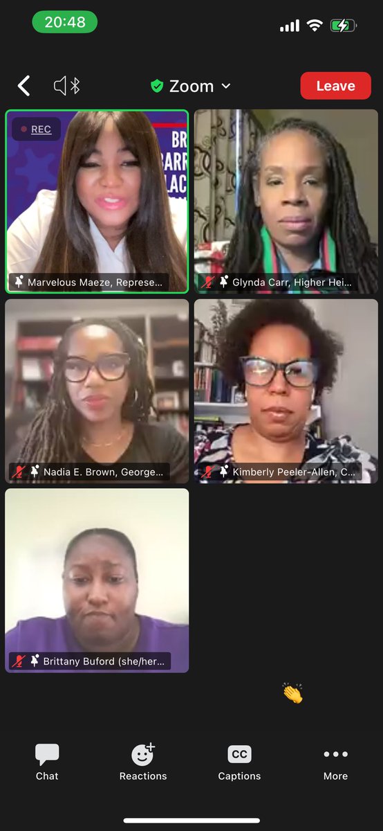 🧵✨ Attended Breaking Barriers for Black Women Candidates on Zoom yesterday. Felt inspired by the power and resilience shared. 💪🏾Getting a 🪑 at the table where diversity and equality are integral to our intersectional journey is empowering! #DiversityMatters #EqualityForAll