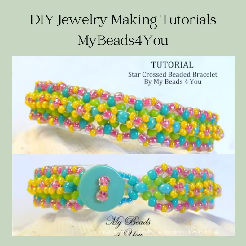 #CraftBizParty #beadingsupplies #beads #diybracelet #smilett23 #craftideas #etsycrafts #diy #seedbeadjewelry #diy #etsyfinds #epiconetsy #shopindie #tutorial #pattern #crafty #etsymntt 
mybeads4you.etsy.com/listing/169116…