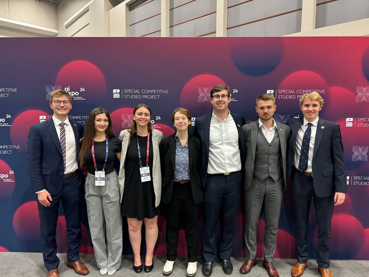 Earlier this week, AHS students attended the Special Competitive Studies Project’s AI Expo for National Competitiveness in Washington, D.C. @scsp_ai