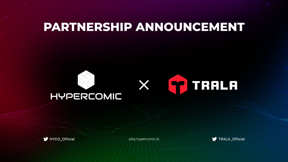 🤝PARTNERSHIP ANNOUNCEMENT @HYCO_Official X @TRALA_Official We are excited to announce a new partnership with a great project. < The Main Points of Cooperation > - Collaboration on content IP interaction between game and webtoon. - Research on the connectivity between IP…