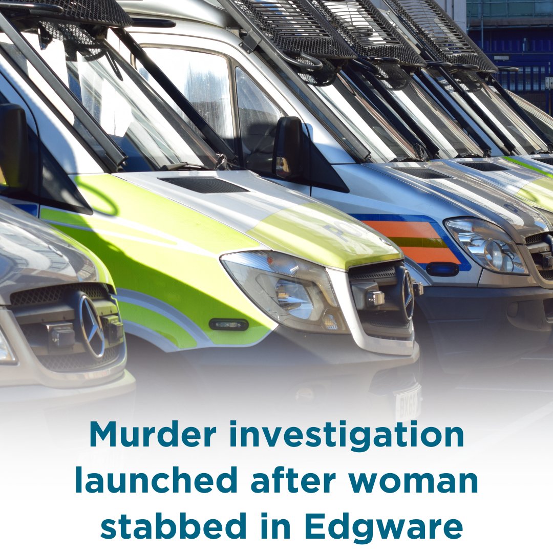 A murder investigation is under way after a woman tragically died in Edgware.

Police were called at around 11:50am today to reports of a stabbing in Burnt Oak Broadway.

A woman – we have no further details at this stage – was treated for stab injuries.