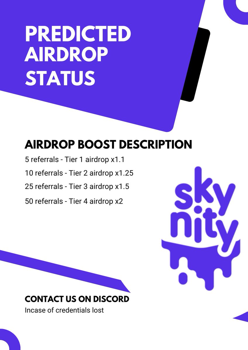 Get ready to supercharge your Airdrop rewards. Pre-register now for the Open Beta and start earning multipliers and bonuses. 

Invite friends to join the waitlist through your referral link and boost your rewards even more. Limited time only, don't miss out! 

#Airdrop #OpenBeta