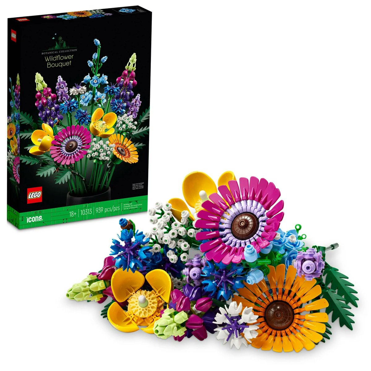 LEGO Icons Wildflower Bouquet Set - Artificial Flowers with Poppies and Lavender -- Save $12 -- JUST $47.99 goto.walmart.com/c/2522200/5657… #lego #legos #wildflowers #wildflower #mothersdaygifts #mothersdaygift #gifts #gift #mothersday #lastminutegifts #legoblocks #deals #toydeals