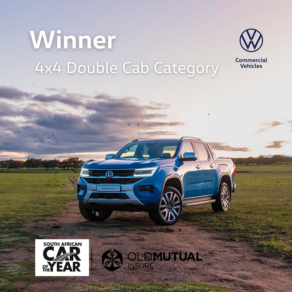 The #DrivingForce for continued success! 💪🏼 The Amarok shines yet again as it brings home a @SAGMJ #SACOTY2024 award in the 4x4 Double Cab category. 🙌🏼 #ThisIsAmarok #AmarokDrivingForce #Amarok