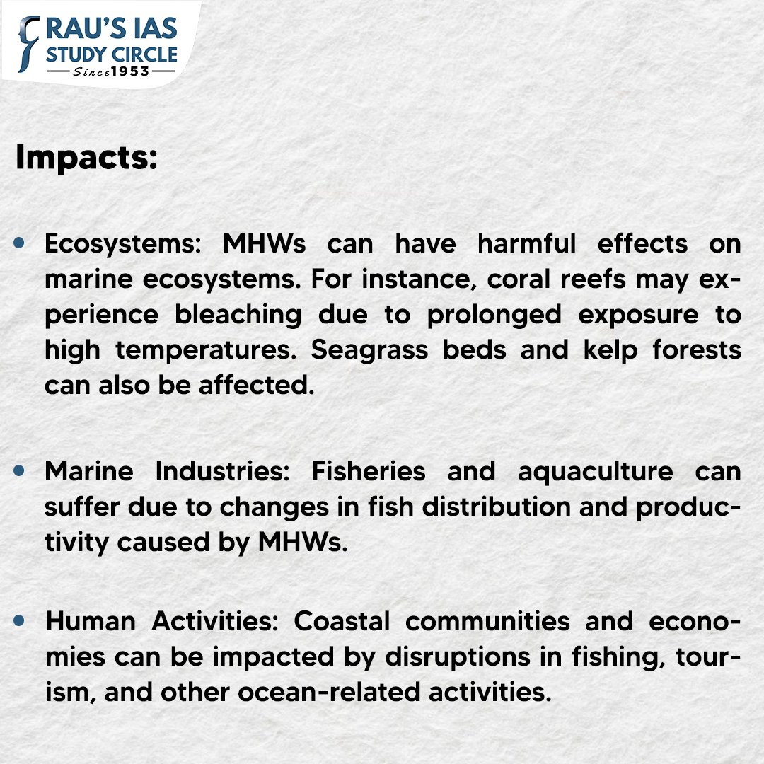 Scientists at the ICAR-Central Marine Fisheries Research Institute (CMFRI) have recorded an alarming situation of severe coral bleaching in the Lakshadweep Sea owing to marine heat waves. Read more : compass.rauias.com/current-affair… #CMFRI #MHW #CurrentAffaisr #UPSC2024 #RausIAS