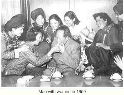Surprisingly communists from all over the world came to my TL to celebrate their cruelty now i am going to give them a chance to celebrate Sexual perversion of their 3 big Daddy Mao, Lenin, Marx. Mao had 3000 concubines , mostly poor peasant's daughter + men guard THREAD