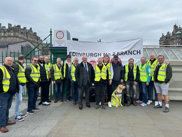 Workington, Wigan, Gateshead & Newcastle and Edinburgh are all standing strong on their picket lines today. We won't back down in the fight for a fair deal. #ASLEFStrike