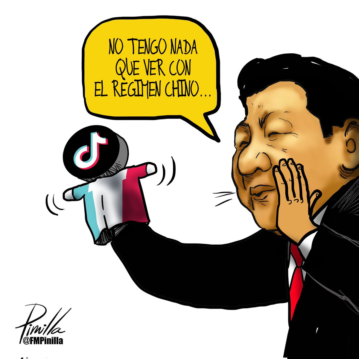 @tiktok y el régimen chino...
•
#dibujolibre para @dlasamericas_
•
#Caricatura #Cartoon #usa #eeuu🇺🇸 #eeuuu #politicalcartoon #china #tiktok