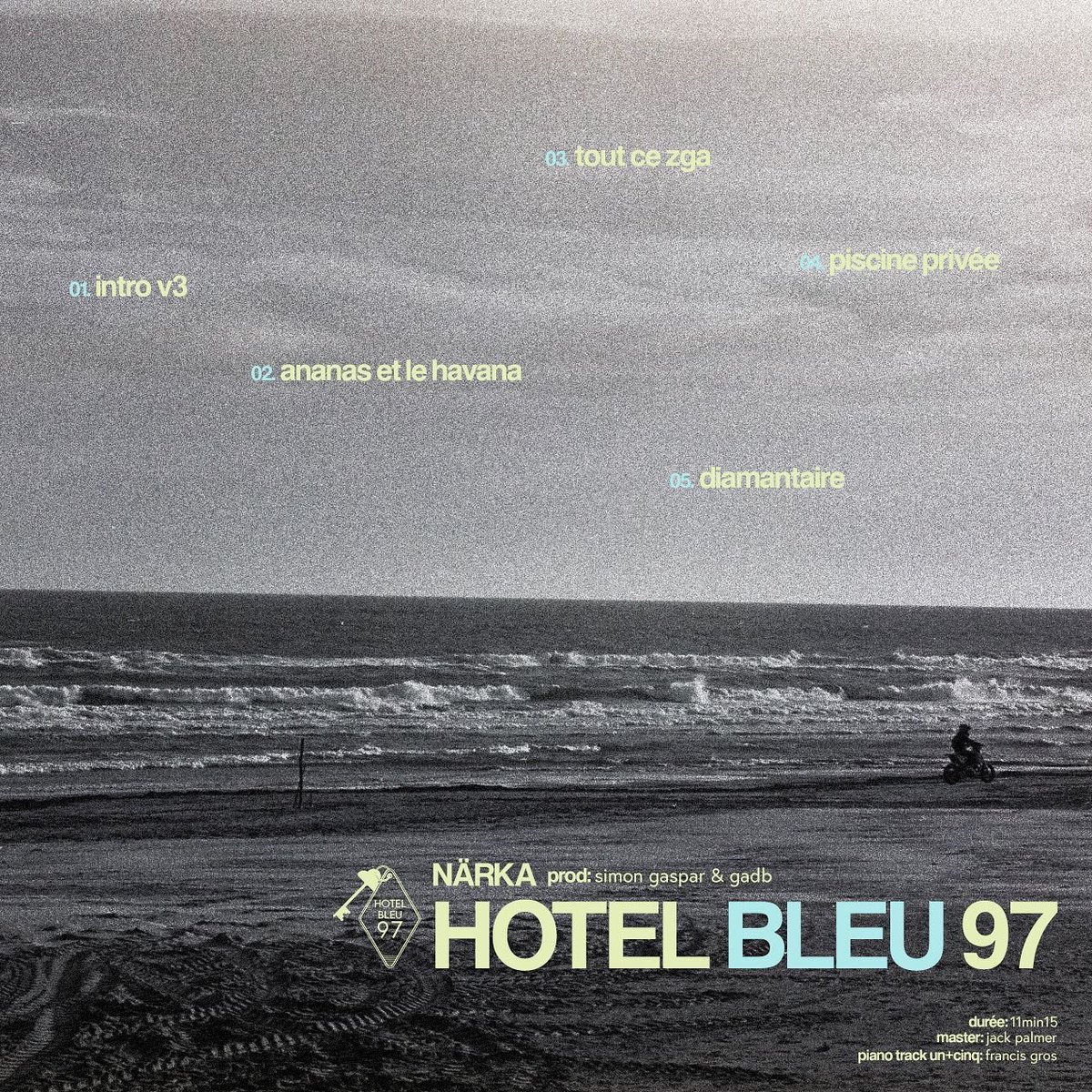 jeunevolatile's tweet photo. « HOTEL BLEU 97 » 

Entièrement composé par @rapsagnomis &amp; @gabrielgadb 

+ @radiofrancsuisse 🎹 (track 1 et 5) 

Mix par @rapsagnomis &amp; @gabrielgadb
Master par @jakkpalmer
Cover•Tracklist w/ @calixted @molzzwav @studioalicee

out jeudi prochain ! https://t.co/qOAi7bLefJ