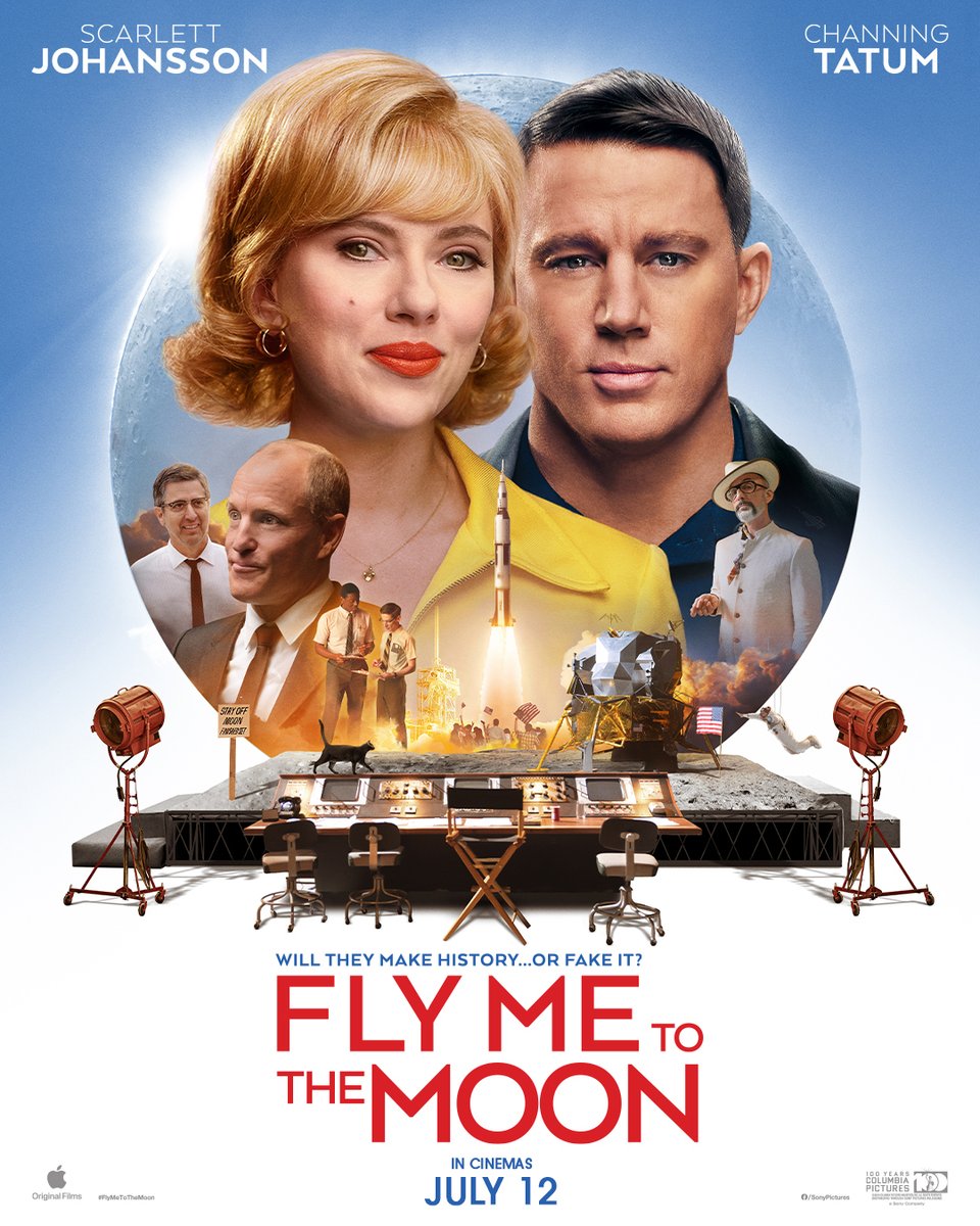Will they make it or fake it? #FlyMeToTheMoon is coming exclusively to cinemas July 12.