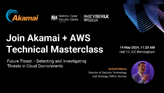 Join @Akamai on May 14 at the ICC Birmingham to explore 'Future Threat - Detecting and Investigating Threats in Cloud Environments'. Learn more. #CloudComputing @CYBERUKevents bit.ly/3UPHM75