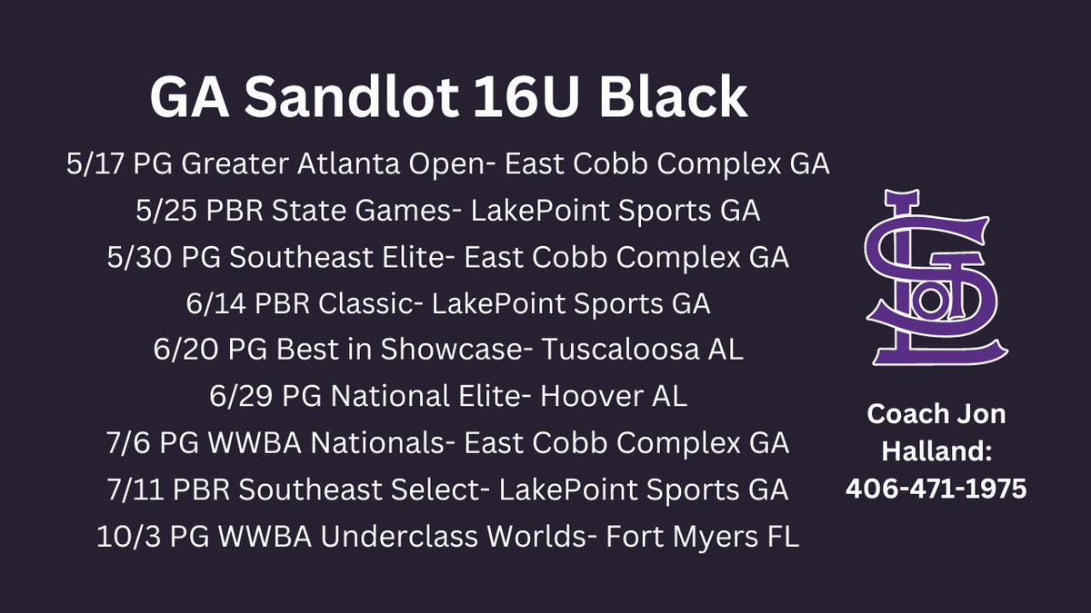 Let’s GO!!!🟣⚾️⚫️