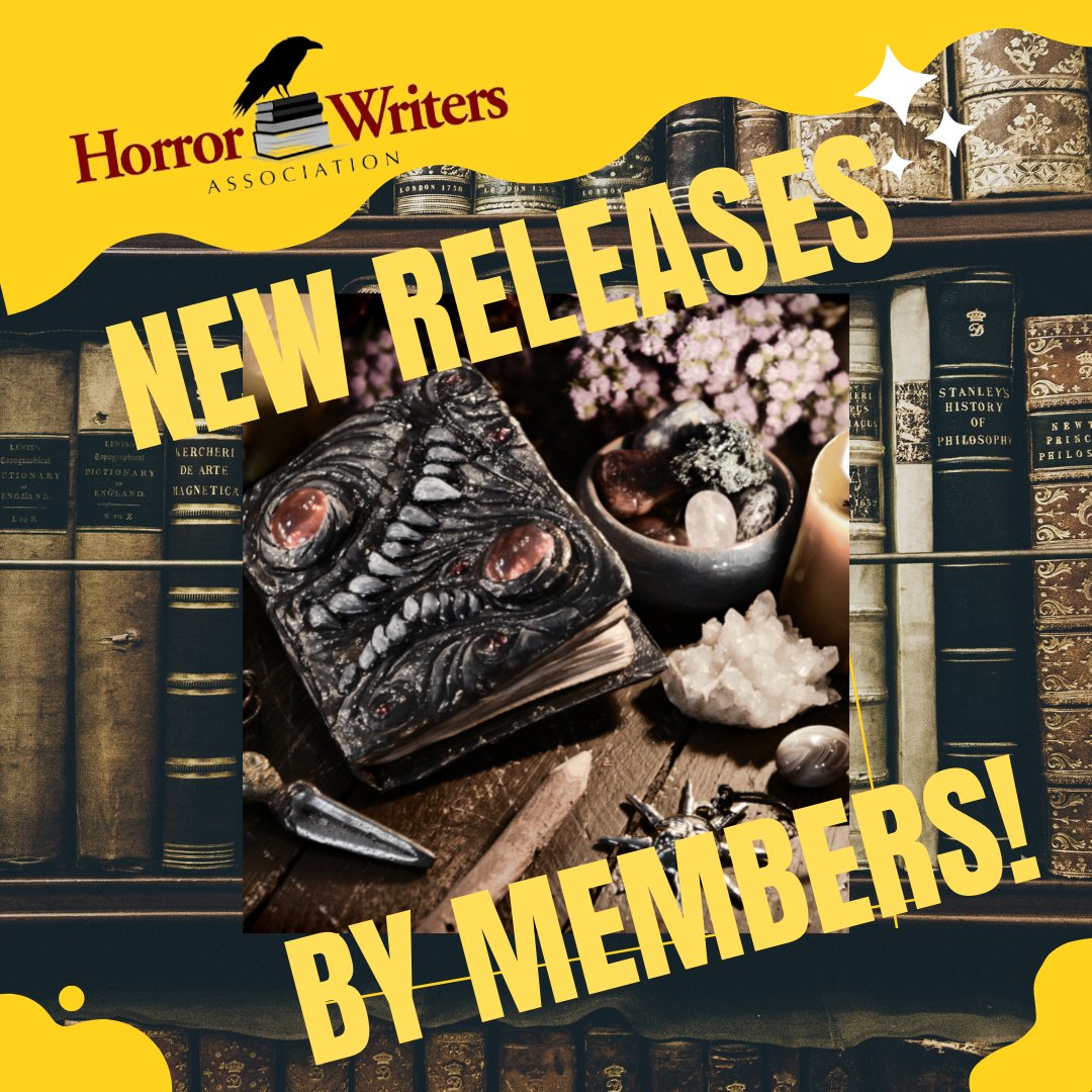 Check out the latest scary reads by members of the HWA on our website under Member New Releases! Members - find a form there to submit your new releases! horror.org/newreleases/