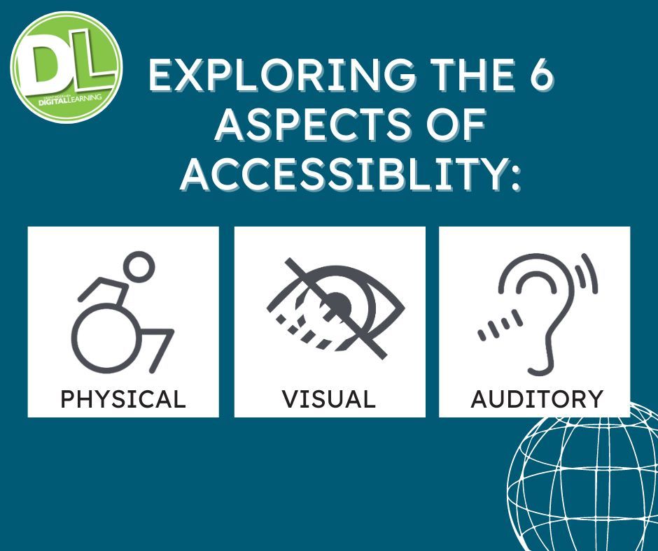🔎 Today let's explore Physical, Visual &amp; Auditory Accessibility! 

🎧 Have a listen to an episode of the DL Team podcast "Divergent by Design" as they explore Assistive Technology through a Universal Design for Learning (UDL) lens: buff.ly/4ag8slI 

#DLGWAEA #GWAEA